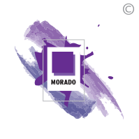 significado del color morado