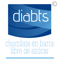 etiqueta chocolate en barra sin azúcar