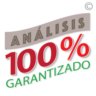 LOGO para slogan: Análisis Garantizado